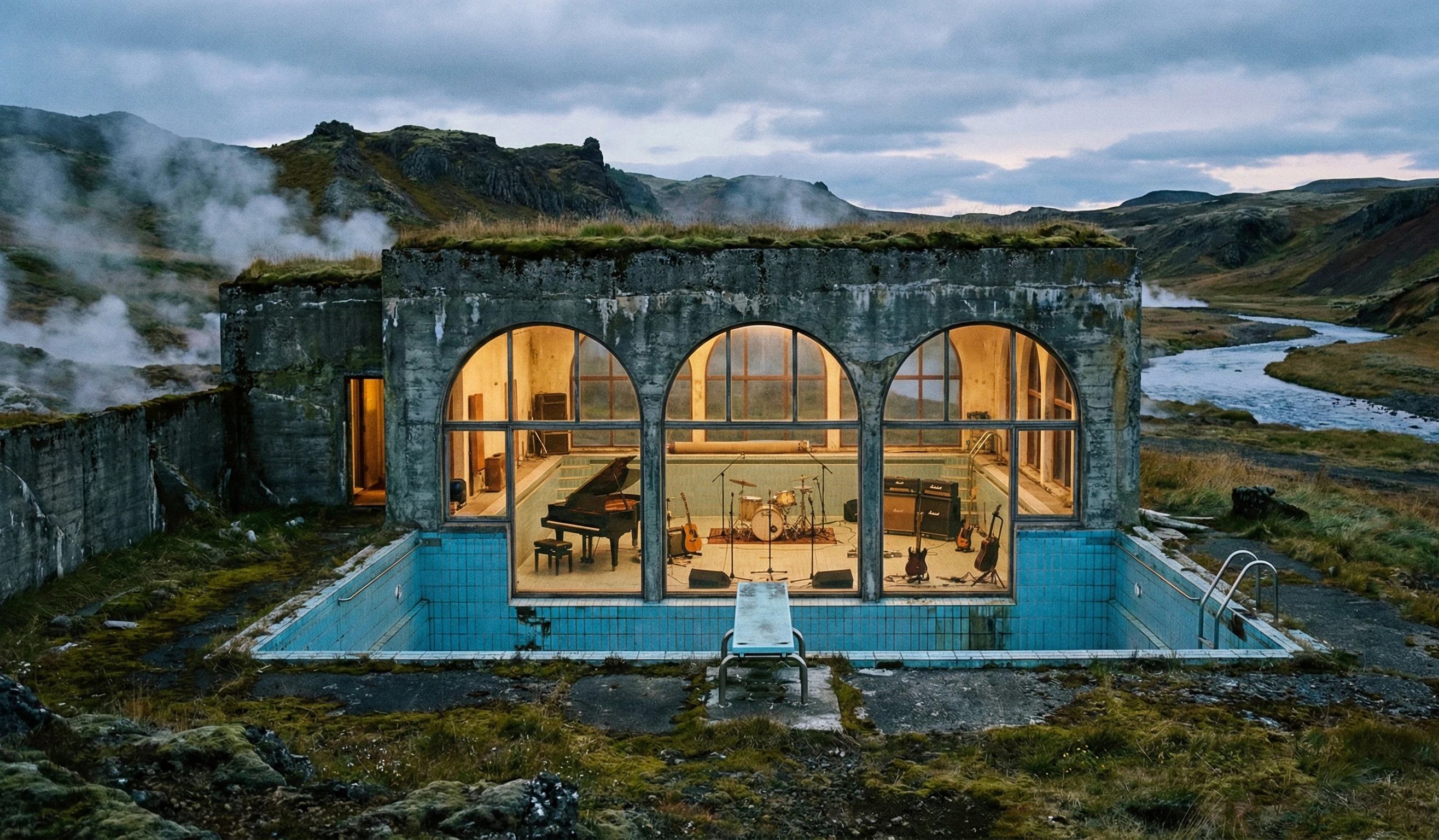 Studio Sundlaugin – jak stary basen stał się legendarnym studiem nagrań